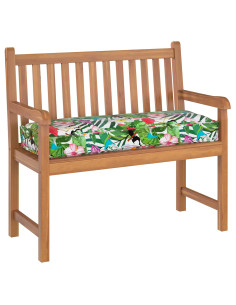 Cuscino Floreale Multicolore 110 x 40 x 8 cm Tessuto Oxford 2