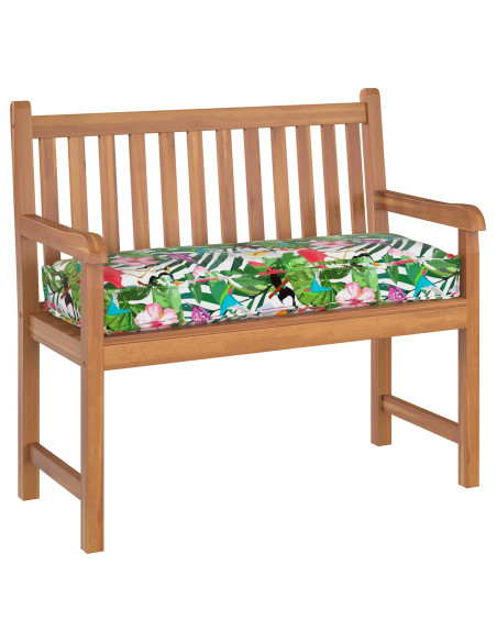 Cuscino Floreale Multicolore 110 x 40 x 8 cm Tessuto Oxford