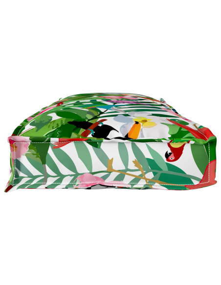 Cuscino Floreale Multicolore 110 x 40 x 8 cm Tessuto Oxford