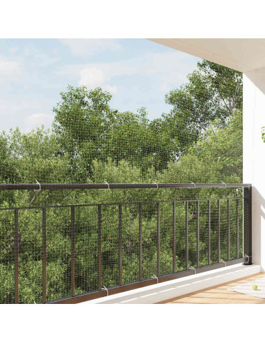 Rete per Gatti Trasparente 12x3 m in Nylon
