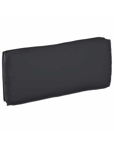 Cuscino Nero 120 x 50 x 12 cm Tessuto Oxford 2