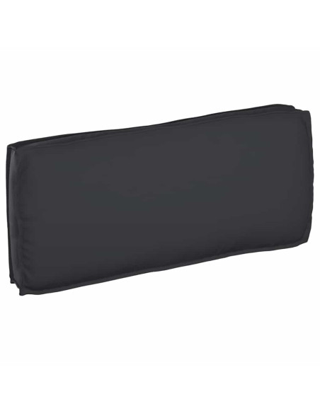 Cuscino Nero 120 x 50 x 12 cm Tessuto Oxford