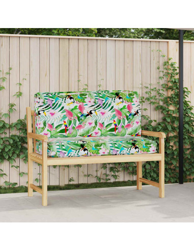 Cuscino Floreale Multicolore 120 x 50 x 12 cm Tessuto Oxford