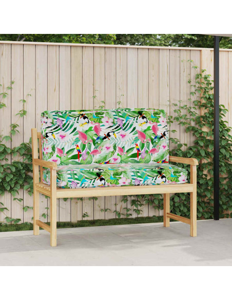 Cuscino Floreale Multicolore 120 x 50 x 12 cm Tessuto Oxford