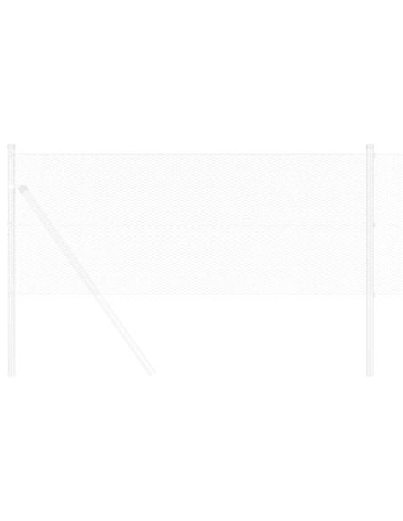 Recinzione Esagonale Argento 0,5 x 50 m Acciaio zincato