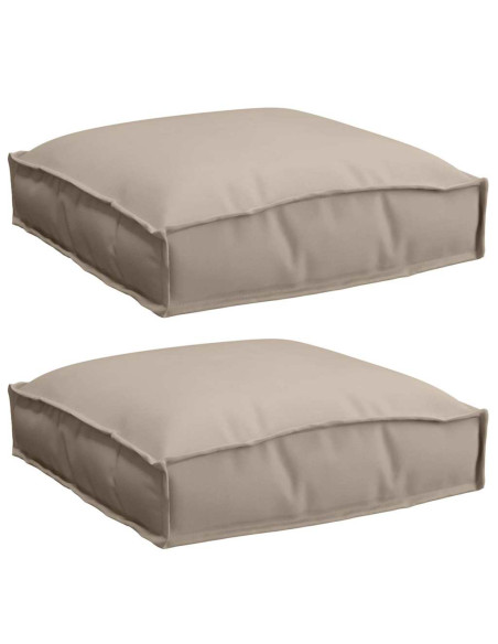 Cuscino 2 pcs Talpa 40 x 40 x 8 cm Tessuto Oxford