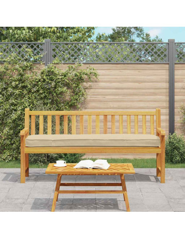 Set di Cuscini per Pallet 2 pcs Beige 180 x 40 x 8 cm