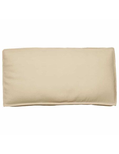Cuscino Beige 120 x 60 x 12 cm Tessuto Oxford