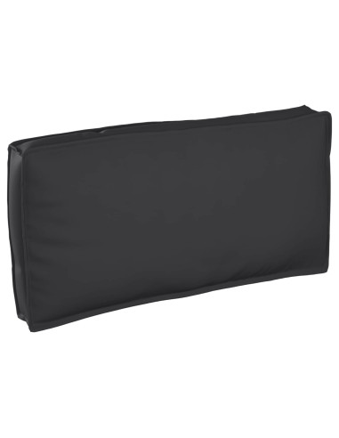 Cuscino Nero 120 x 60 x 12 cm Tessuto Oxford