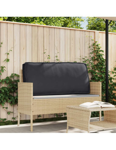 Cuscino Nero 120 x 60 x 12 cm Tessuto Oxford