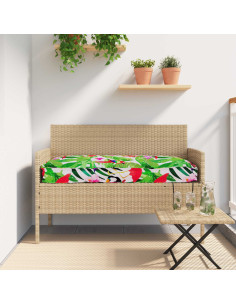 Cuscino Floreale Multicolore 120 x 60 x 12 cm Tessuto Oxford