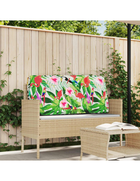 Cuscino Floreale Multicolore 120 x 60 x 12 cm Tessuto Oxford