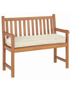 Cuscino Crema 120 x 40 x 8 cm Tessuto Oxford 2