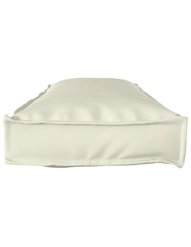 Cuscino Crema 120 x 40 x 8 cm Tessuto Oxford