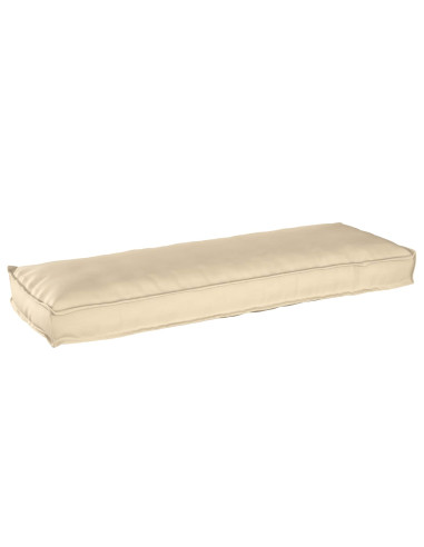Cuscino Beige 120 x 40 x 8 cm Tessuto Oxford