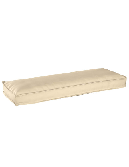 Cuscino Beige 120 x 40 x 8 cm Tessuto Oxford