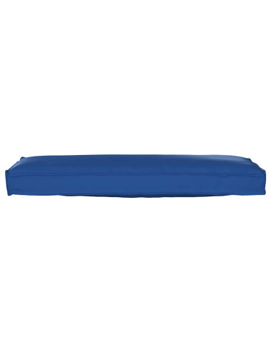 Cuscino Blu Reale 120 x 40 x 8 cm Tessuto Oxford