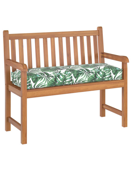 Cuscino Foglia Motivo Foglia 120 x 40 x 8 cm Tessuto Oxford