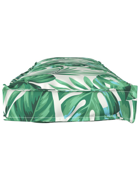 Cuscino Foglia Motivo Foglia 120 x 40 x 8 cm Tessuto Oxford