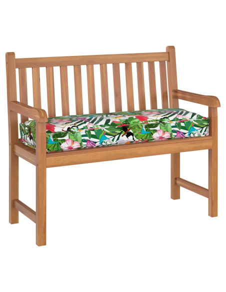 Cuscino Floreale Multicolore 120 x 40 x 8 cm Tessuto Oxford