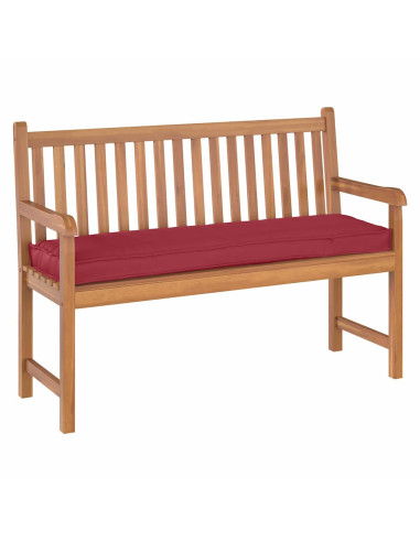 Cuscino Rosso Vino 140 x 40 x 8 cm Tessuto Oxford