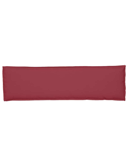 Cuscino Rosso Vino 140 x 40 x 8 cm Tessuto Oxford