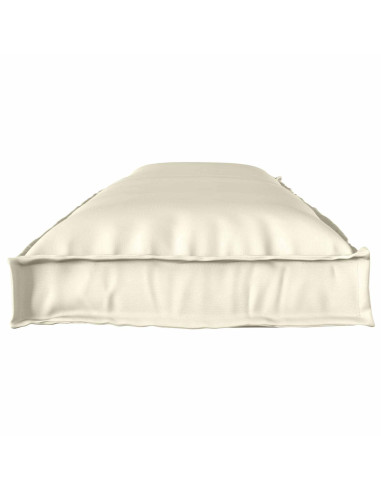 Cuscino Crema 150 x 40 x 8 cm Tessuto Oxford