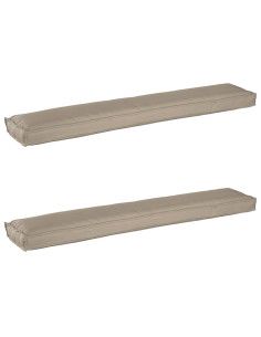 Set di Cuscini per Pallet 2 pcs Talpa 200 x 40 x 8 cm 2