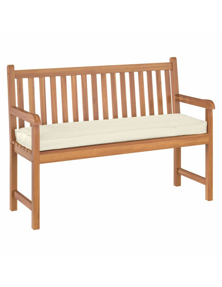 Cuscino Crema 140 x 40 x 8 cm Tessuto Oxford