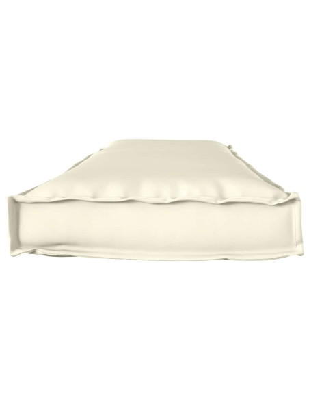 Cuscino Crema 140 x 40 x 8 cm Tessuto Oxford