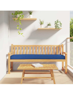 Cuscino per pallet Blu Reale 180 x 40 x 8 cm Tessuto Oxford