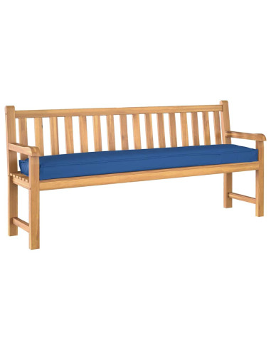 Cuscino per pallet Blu Reale 180 x 40 x 8 cm Tessuto Oxford
