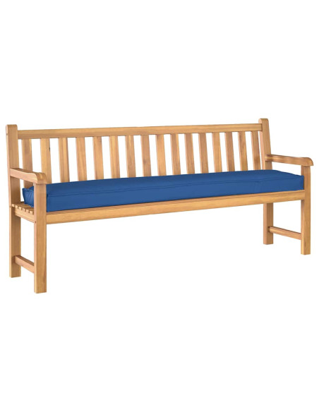 Cuscino per pallet Blu Reale 180 x 40 x 8 cm Tessuto Oxford