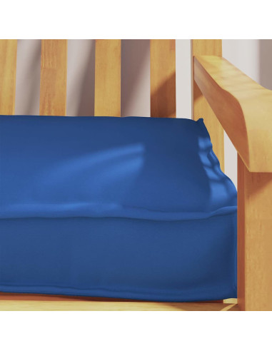 Cuscino per pallet Blu Reale 180 x 40 x 8 cm Tessuto Oxford