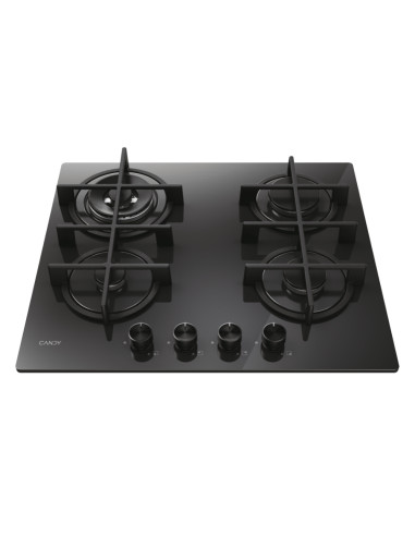 Candy Moderna CVG6BR4WTB Nero Da incasso 60 cm Gas 4 Fornello(i)