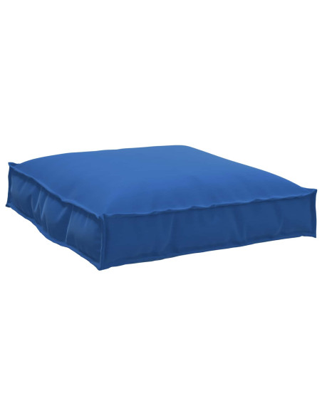 Set di Cuscini per Pallet 2 pcs Blu Reale Tessuto Oxford
