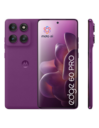 Motorola edge 60 pro con Moto AI (12/512GB, Fotocamera 50+50+10MP, selfie 50MP, Display 6.67" pOLED 120Hz, MediaTek Dimensity 83