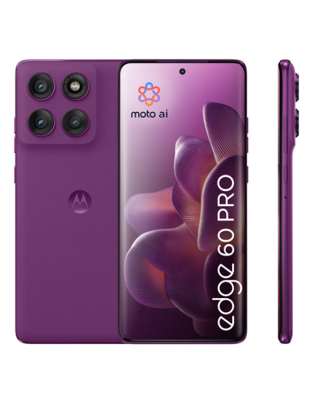 Motorola edge 60 pro con Moto AI (12/512GB, Fotocamera 50+50+10MP, selfie 50MP, Display 6.67" pOLED 120Hz, MediaTek Dimensity 83