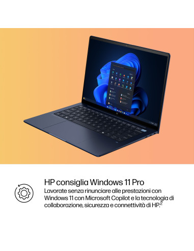 HP EliteBook Ultra G1i Next Gen AI PC Wolf Pro Security Edition Copilot+ PC Intel Core Ultra 5 228V Computer portatile 35,6 cm (