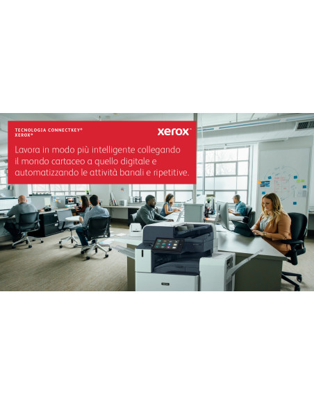 Xerox VersaLink A3 30 ppm Fronte/retro Copia/Stampa/Scansione PCL5c/6 DADF 3 vassoi Totale 1140 fogli, Base di supporto