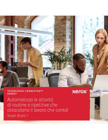 Xerox VersaLink A3 30 ppm Fronte/retro Copia/Stampa/Scansione PCL5c/6 DADF 3 vassoi Totale 1140 fogli, Base di supporto