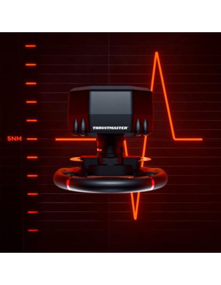 Thrustmaster T598 Nero, Rosso USB Sterzo + Pedali Analogico/Digitale PC, PlayStation 4, PlayStation 5
