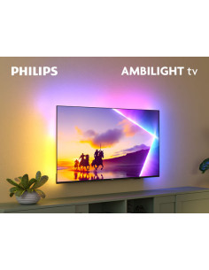 Philips Ambilight TV 85PUS8510 4K UHD QLED 215cm 85" Smart TV Dolby Atmos Titan OS 2