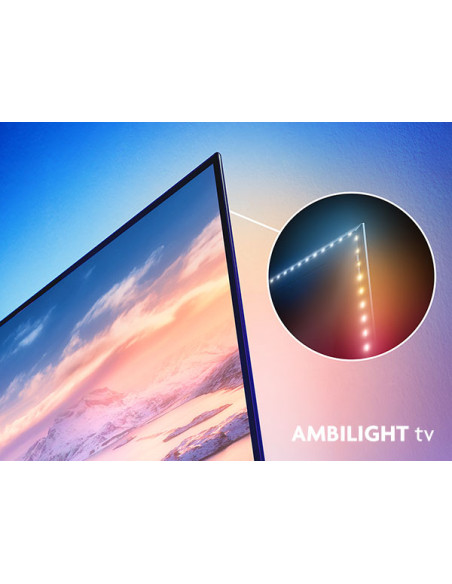 Philips Ambilight TV 85PUS8510 4K UHD QLED 215cm 85" Smart TV Dolby Atmos Titan OS
