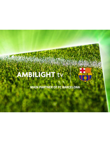 Philips Ambilight TV 85PUS8510 4K UHD QLED 215cm 85" Smart TV Dolby Atmos Titan OS