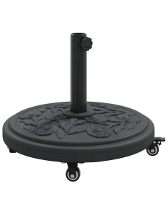 Base per ombrellone Art déco Nero Ø 45 x 39,5 cm Ferro 2