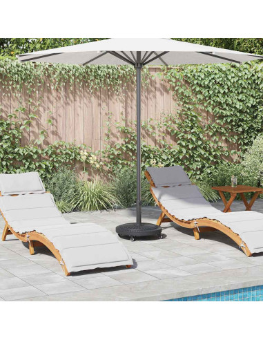 Base per ombrellone Art déco Nero Ø 45 x 39.5 cm Ferro