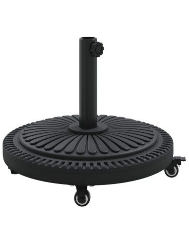 Base per ombrellone Art déco Nero Ø 45 x 39.5 cm Ferro