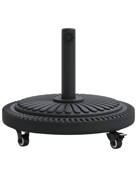 Base per ombrellone Art déco Nero Ø 45 x 39.5 cm Ferro