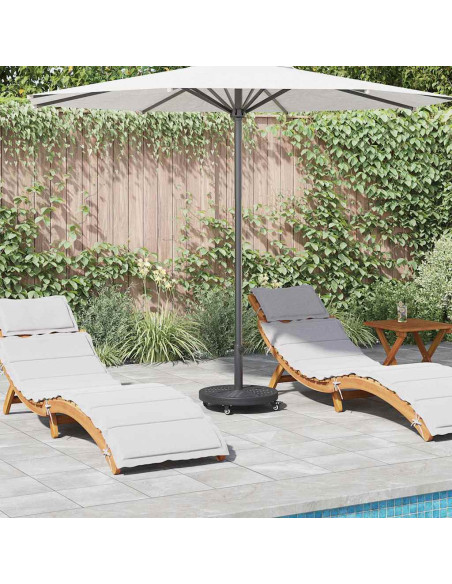 Base per ombrellone Art déco Nero Ø 45 x 39,5 cm Ferro